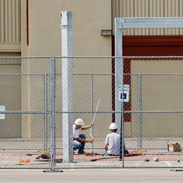 how long can i rent the temporary fence for my building site or event in San Fernando California